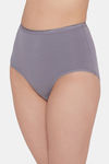 Wacoal High Rise Full Coverage Hipster Panty - Black Beige Frostgrey — thumbnail 12
